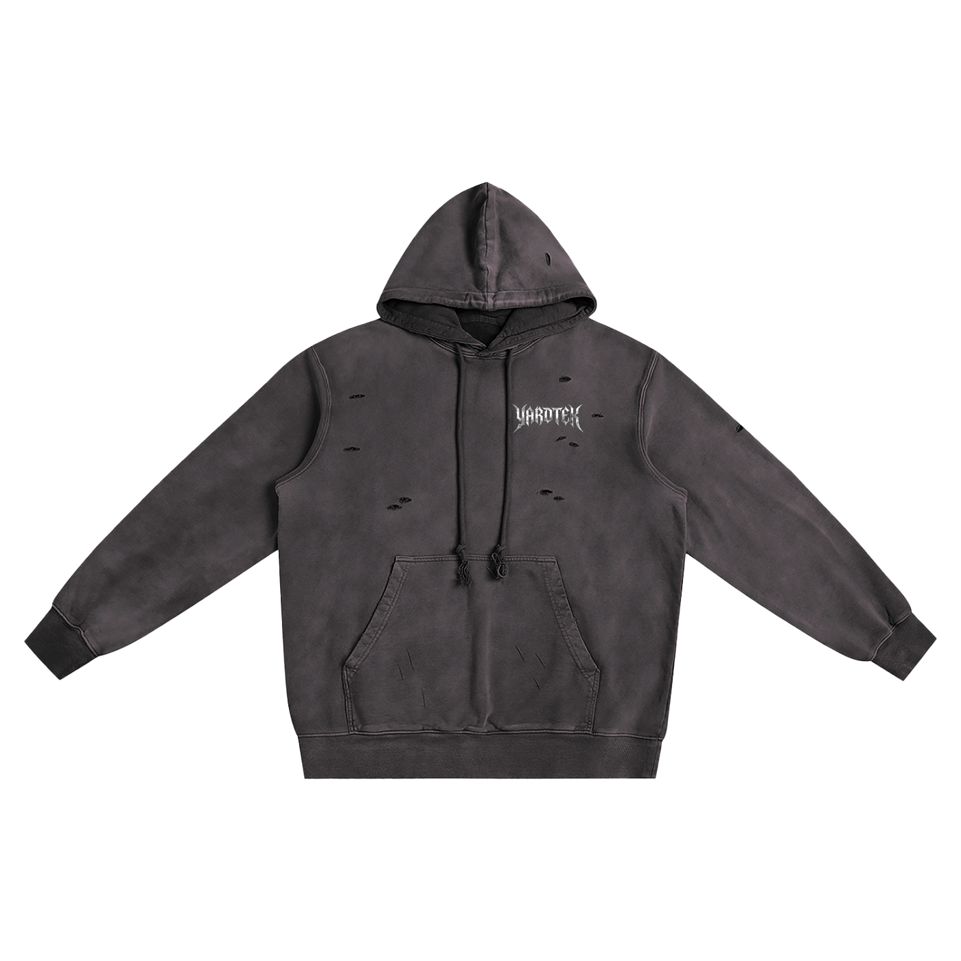 YardTek Distressed Vintage Wash Hoodie